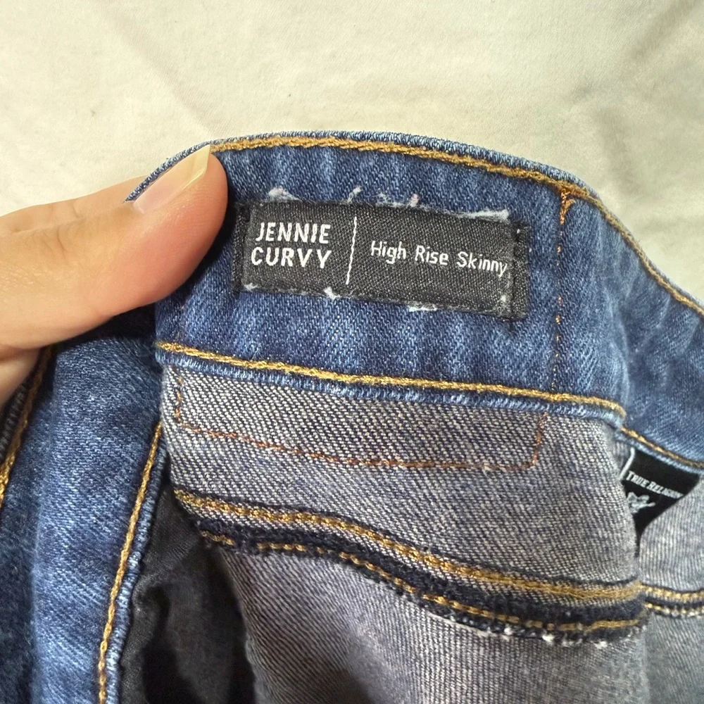 True Religion‎ Jennie Curvy High-Rise Skinny Jeans | Size 28 | Good Condition